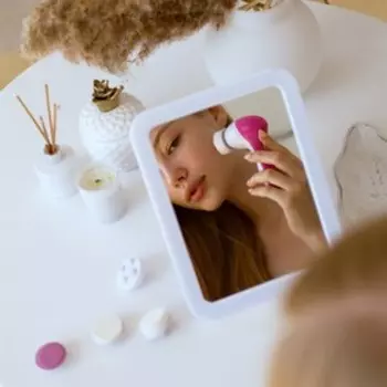 УЦЕНКА Набор LuazON LMZ-039, 5 в 1, для лица и тела, 2*АА (не в комплекте), розовый