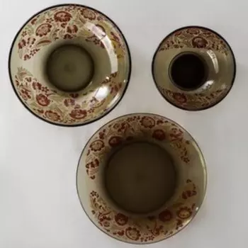 УЦЕНКА Набор столовый «Русский узор. Красный № 2», 20 предмета