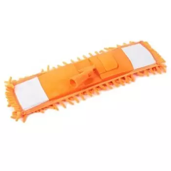 УЦЕНКА Насадка для плоской швабры Доляна, 43×14 см, микрофибра букли, цвет МИКС