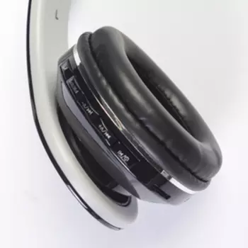 УЦЕНКА Наушники беспроводные LuazON RX-10, накладные, microSD, FM, складные, чёрные