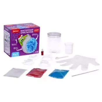 Уценка (помята упаковка) Набор для опытов «Мастерская кристаллов», конфетка