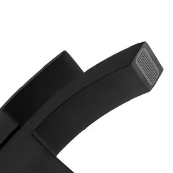 УЦЕНКА Смеситель для раковины Accoona A9623F, однорычажный, с гайкой, черный