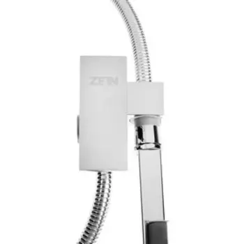 УЦЕНКА Смеситель с гигиеническим душем ZEIN, картридж керамика 35 мм, латунь, хром