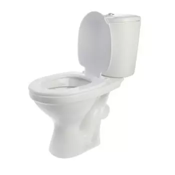 УЦЕНКА Унитаз компакт ЛЗСФ "Универсал Стандарт", нижняя подводка, косой выпуск, сиденье, кнопка