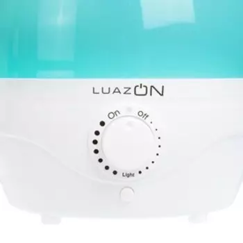 УЦЕНКА Увлажнитель воздуха LuazON LHU-04, ультразвуковой, 2 л, 18 Вт, бело-зеленый