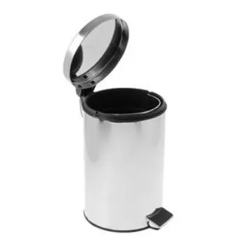 УЦЕНКА Ведро мусорное с педалью, 20 л, нержавеющая сталь