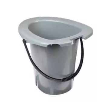 УЦЕНКА Ведро-туалет, 18 л, голубое