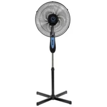УЦЕНКА Вентилятор ENERGY ELEGANCE EN-1621, напольный, 40 Вт, 3 скорости, 40 см, чёрный