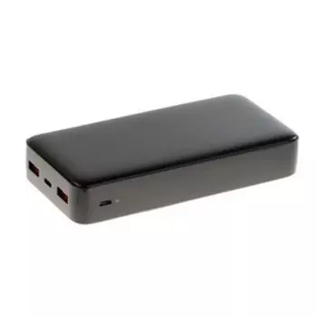 УЦЕНКА Внешний аккумулятор ATOM Evolution PL20L-V1, 20000мАч, 2 USB, USB-C, быстрая зарядка, черный