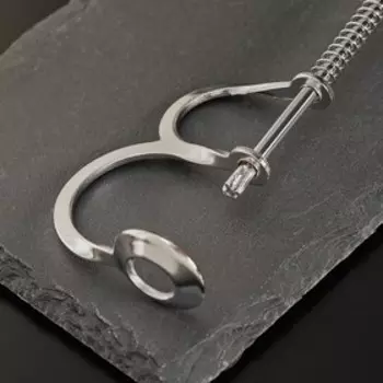 Удалитель косточек Доляна «Вишня», h=12.5 см, нержавеющая сталь, серебристый