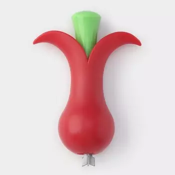 Удалитель косточек Доляна «Вишенка», h=14 см, красный