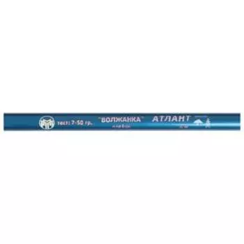 Удилище б/к «Волжанка Атлант» 6 м, 6 секций, тест до 50 г, IM7