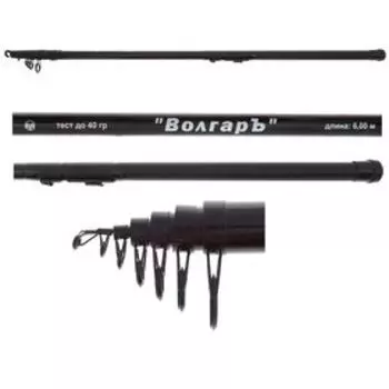 Удилище с/к "Волгаръ", тест 1-40 г, длина 6 м