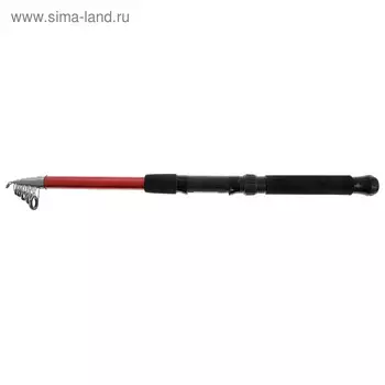 Удилище телескопическое с кольцами, длина 3 м