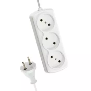 Удлинитель КОСМОС YKsm1.5m-3g(6A)E, 3х1.5м, 6А,IP20, ШВВП 2х0.75