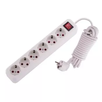 Удлинитель LEZARD 720-0605-602 Lila, 6х5м, 16А, IP20