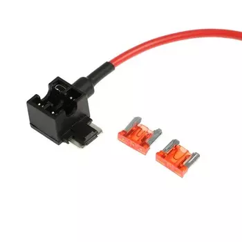 Удлинитель предохранителя, микро 10 А, провод 15 см