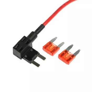 Удлинитель предохранителя, мини 10 А, провод 15 см