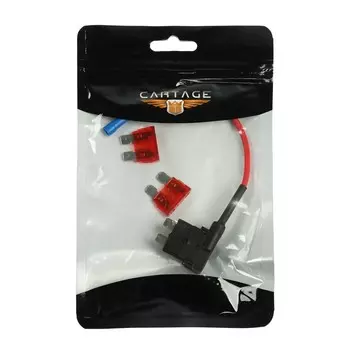 Удлинитель предохранителя, стандарт 10 А, провод 15 см