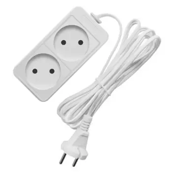 Удлинитель Союз 481S-0205, 2х5м, 6А, IP20, 1.3кВт, ШВВП