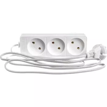 Удлинитель Союз 481S-0301, 3х1.5м, 6А, IP20, 1.3кВт, ШВВП