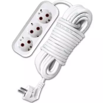 Удлинитель UNIVersal 554-03, 3х3м, 10А, IP20, ПВС 3х0.75