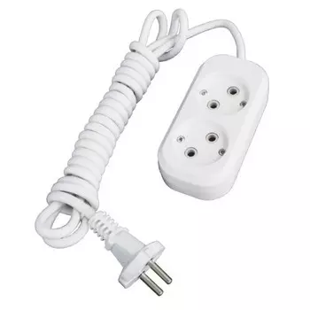 Удлинитель UNIVersal 9631962 2х7м, 10А, IP20, ПВС 2х1