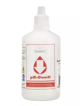 Удобрение для гидропоники "GroBro" PH DOWN, 100мл