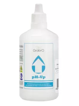 Удобрение для гидропоники "GroBro" PH UP, 100мл