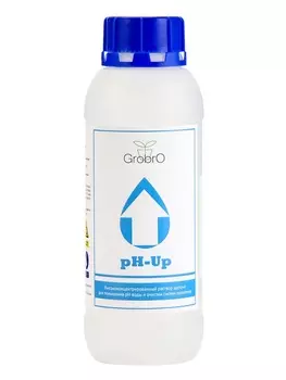 Удобрение для гидропоники "GroBro" PH UP, 500мл