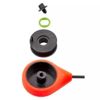 Удочка-балалайка зимняя Salmo SPORT 23см красная