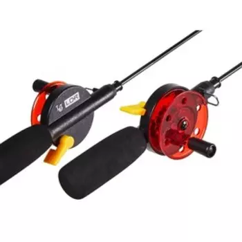 Удочка телескопическая зимняя Lucky John LDR TELE 62см графит