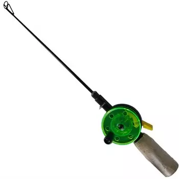Удочка зимняя TROUT PRO Ice Master QL-106A, длинная рукоятка, пробка