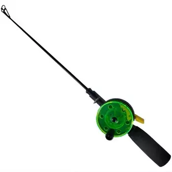 Удочка зимняя TROUT PRO Ice Master QL-102, короткая ручка, неопрен