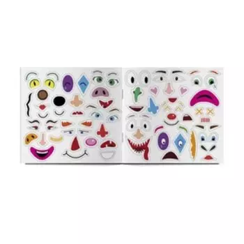 «Угадай настроение»: игровой альбом с многоразовыми наклейками