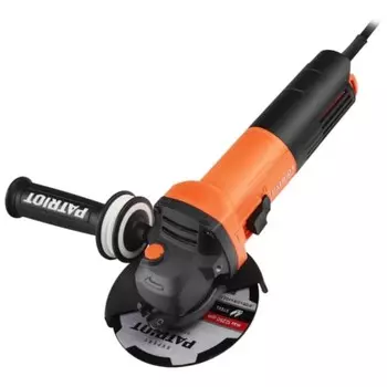 Углошлифовальная машина PATRIOT AG 125, 850 Вт, 125 мм, 11000 об/мин