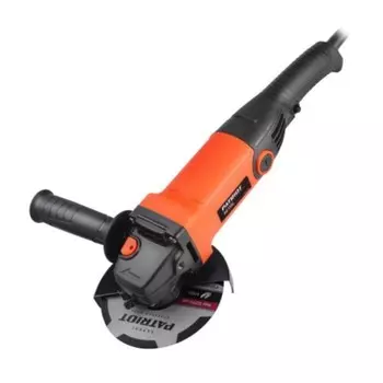 Углошлифовальная машина PATRIOT AG 135L, 950 Вт, 125 мм, 11000 об/мин