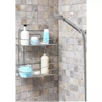 Угловая полка, 2-х ярусная