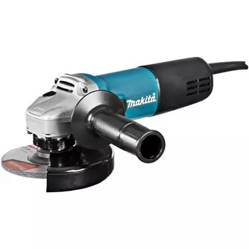 Угловая шлифмашина Makita 9558HNR, 840 Вт, 125 мм, 11000 об/мин, плавный пуск, антирестарт
