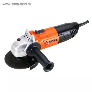 Угловая шлифмашина "Вихрь" УШМ-125/800, 800 Вт, 11000 об/мин, диск d=125 мм