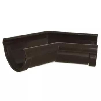 Угол водосточного желоба DCKE LUX, 135°, цвет шоколад