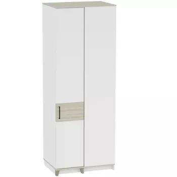 Шкаф угловой Aurelio 56, правый, 8556002308 мм, цвет белый/блеквуд сатиновый