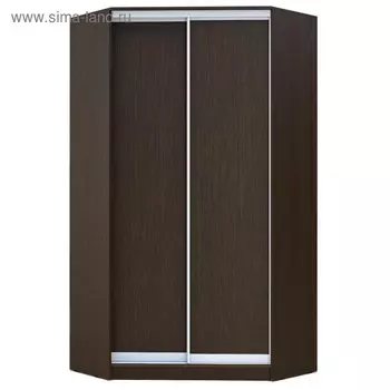 Угловой шкаф-купе Хит-У-23-4-11, 110311032300 мм, ЛДСП, цвет венге магия