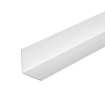 Угол 30х30мм 2,7м "Деконика", 001-G Белый глянцевый