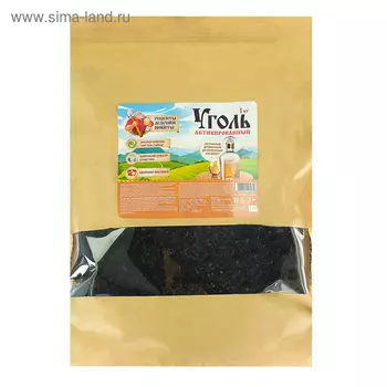 Уголь активированный Абсолют «Рецепты дедушки Никиты» 1 кг