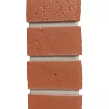 Угол для фасадных панелей DCKE BERG, цвет кирпичный