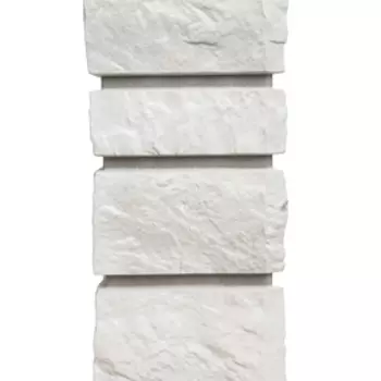 Угол для фасадных панелей DCKE BURG, цвет платиновый