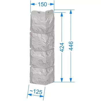 Угол Dcke LUX BERGART Кедровый орех