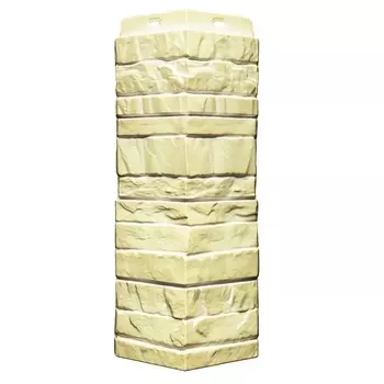 Угол для фасадных панелей DCKE LUX ROCKY, цвет кешью