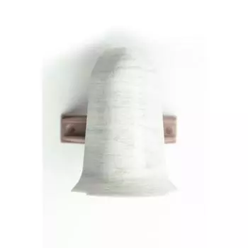 Угол наружный с кронштейном глянцевый 6021, Дуб Карельский 2шт